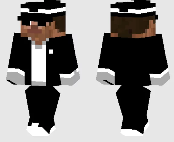 Herobrine in a Tuxedo