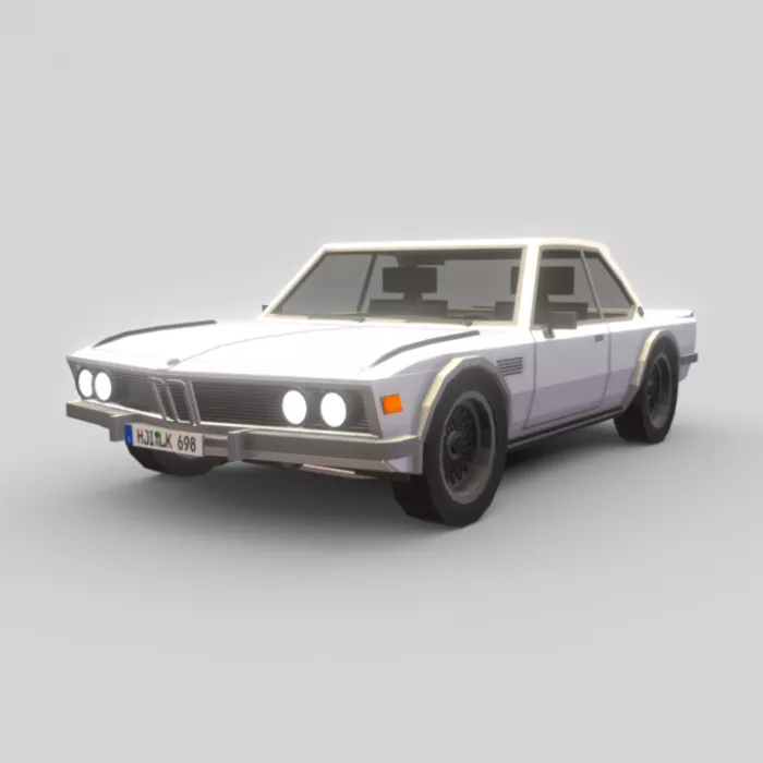 Белый | '71 BMW E9 (3.0 CSL)