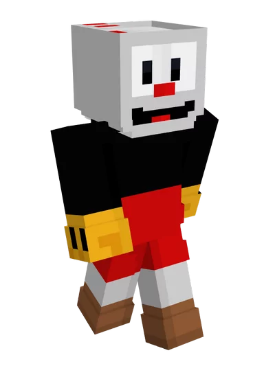 Cuphead Skin for Minecraft