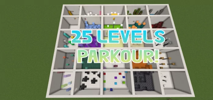 Twenty-Five Levels Map