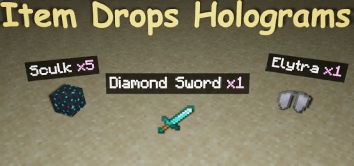 Item Drops Holograms