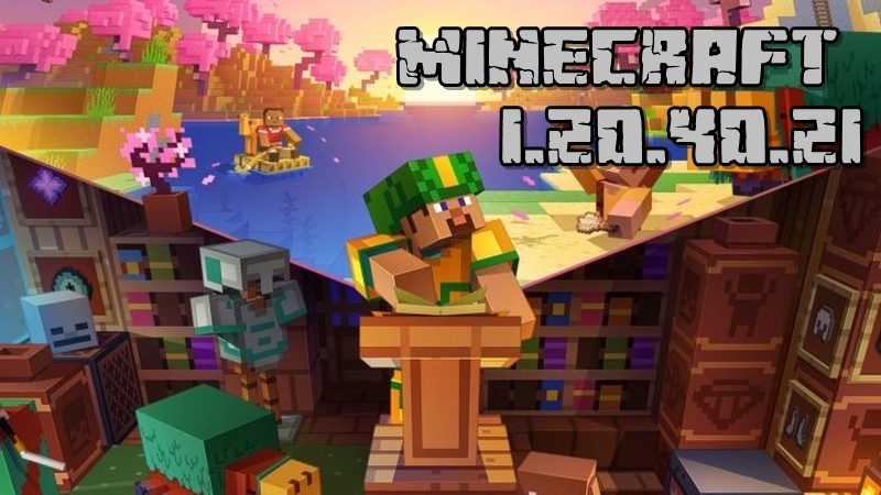 Minecraft PE 1.20.40 (Full version)