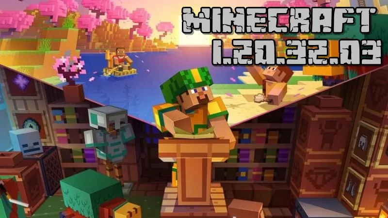 Minecraft PE 1.20.32 (Full version)