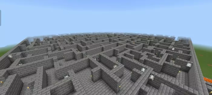 Complex Maze Map