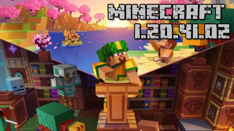 Minecraft PE 1.20.41 (Full version)