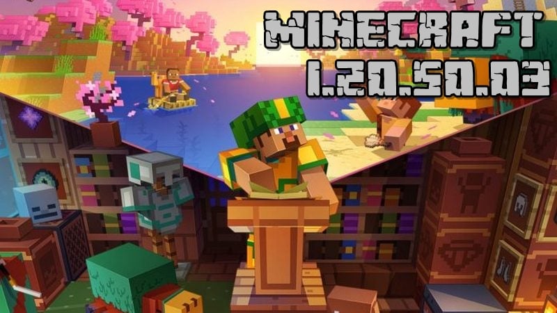 Minecraft PE 1.20.50 (Full version)