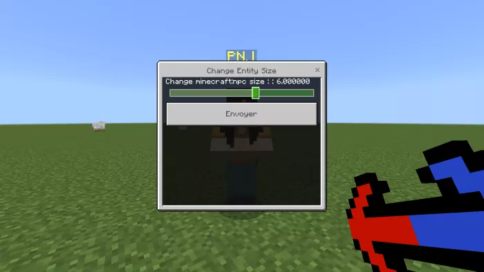 Превью мода | Мод Изменение размеров у сущностей