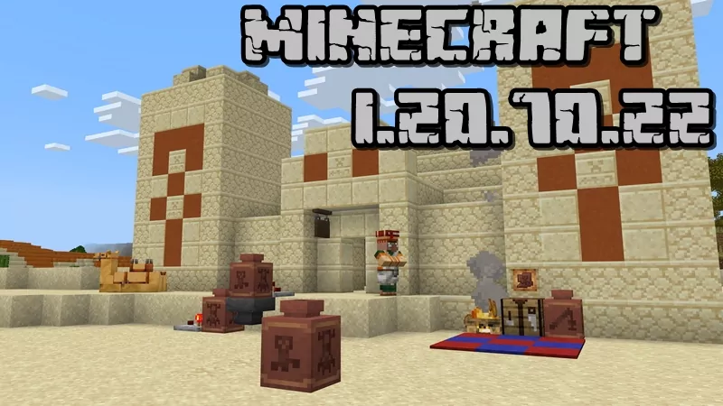 Minecraft PE 1.20.70.22 (Test version)