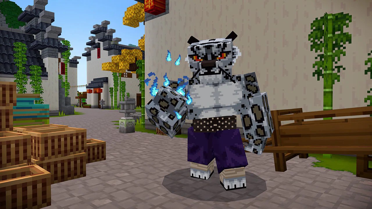 Cubed Adventures of Po: New Kung Fu Panda DLC in Minecraft