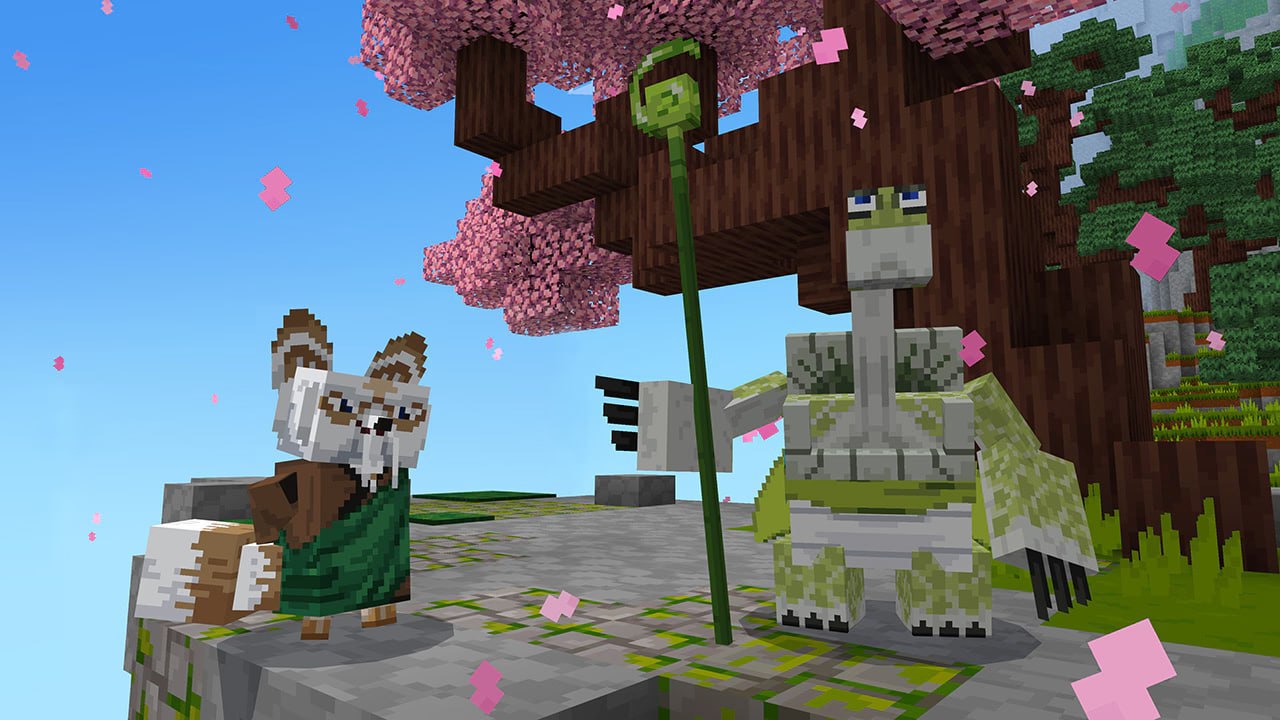 Cubed Adventures of Po: New Kung Fu Panda DLC in Minecraft