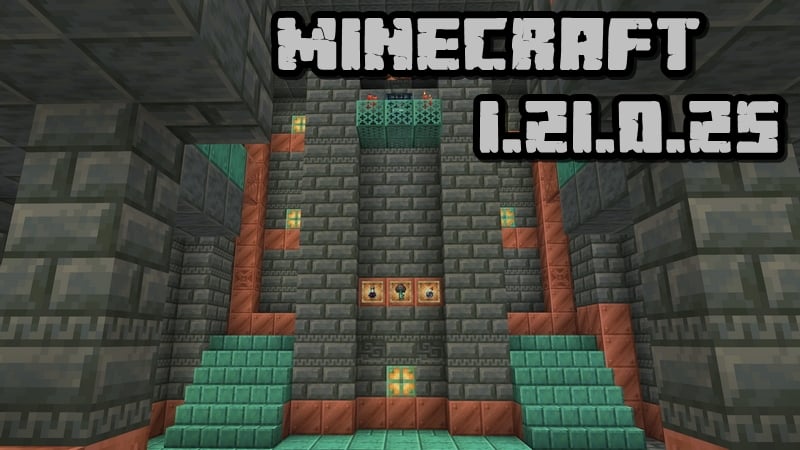 Minecraft PE 1.21.0.25 (Test version)