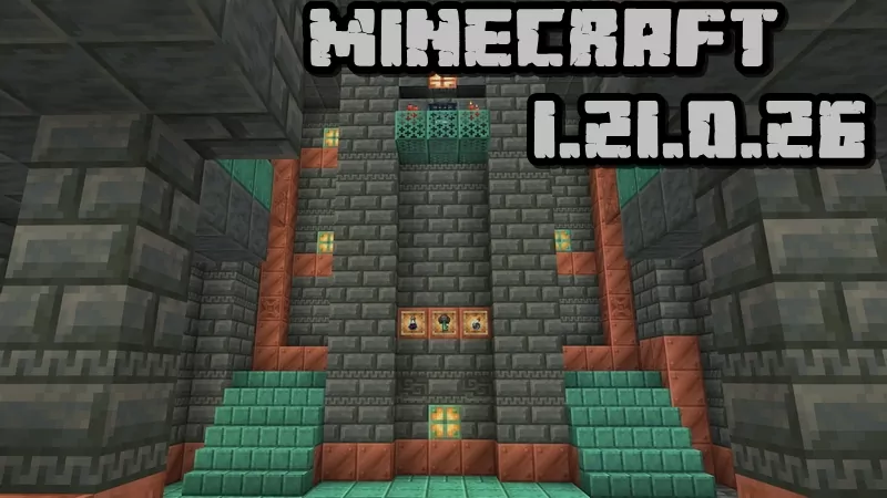 Minecraft PE 1.21.0.26 (Test version)