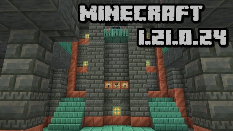 Minecraft PE 1.21.0.24 (Test version)