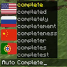 AutoComplete for 1.21